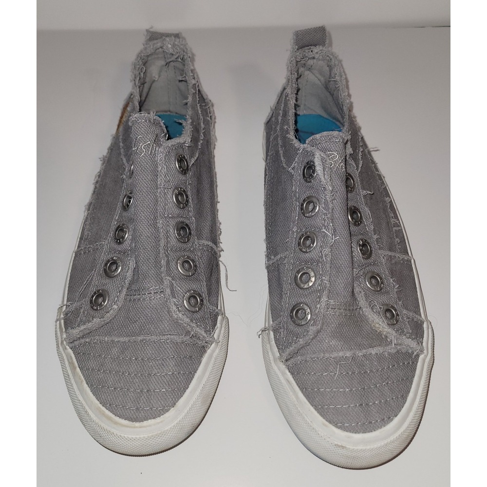 Blowfish Malibu Women's PlayFashion Sneaker LightGreyHipsterSmoked‎ Twill US 7